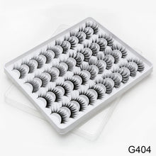 Load image into Gallery viewer, SEXYSHEEP 2/8/20 pairs 15-20mm natural 3D false eyelashes fake lashes makeup kit Mink Lashes extension mink eyelashes maquiagem