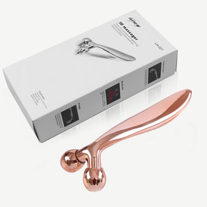 YOHAPPY 3D Face Lift Roller Massager Face Skin Care Tools Y Shape Rolle Instrument Beauty Tool for Face Lifting Wrinkle Remove