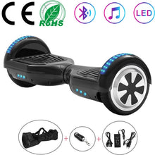 Load image into Gallery viewer, 6.5 Inch Self-Balancing Scooters Cheap LED Electric Scooters Two Wheels Balance Skateboard Hoverboard Bluetooth+Remote Key+Bag