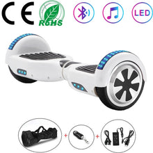 Load image into Gallery viewer, 6.5 Inch Self-Balancing Scooters Cheap LED Electric Scooters Two Wheels Balance Skateboard Hoverboard Bluetooth+Remote Key+Bag
