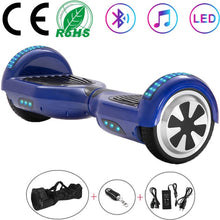 Load image into Gallery viewer, 6.5 Inch Self-Balancing Scooters Cheap LED Electric Scooters Two Wheels Balance Skateboard Hoverboard Bluetooth+Remote Key+Bag