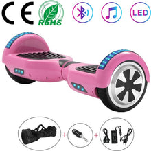 Load image into Gallery viewer, 6.5 Inch Self-Balancing Scooters Cheap LED Electric Scooters Two Wheels Balance Skateboard Hoverboard Bluetooth+Remote Key+Bag