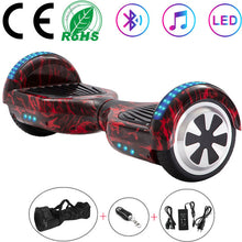 Load image into Gallery viewer, 6.5 Inch Self-Balancing Scooters Cheap LED Electric Scooters Two Wheels Balance Skateboard Hoverboard Bluetooth+Remote Key+Bag
