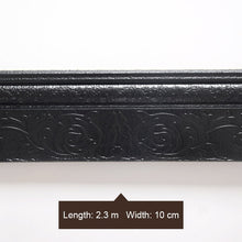 Load image into Gallery viewer, Waterproof Self-adhesive Foam Baseboard Wall Sticker 3D Embossed Waistline Floor Corner Line Skirting Board Stickers Wallpaper