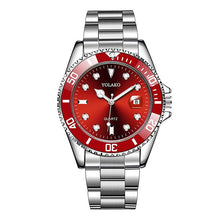Load image into Gallery viewer, Luxury Brand Mens Rolexable Watch Quartz Wristwatches Fashion Casual Men Stainless Steel Waterproof Date Male Clock reloj hombre