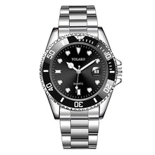 Load image into Gallery viewer, Luxury Brand Mens Rolexable Watch Quartz Wristwatches Fashion Casual Men Stainless Steel Waterproof Date Male Clock reloj hombre