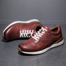 Load image into Gallery viewer, Brand Men Casual Shoes Genuine Leather Men Flats Soft Oxford Shoes Top Quality Outdoor Shoes Men Sneakers