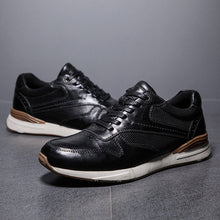 Load image into Gallery viewer, Brand Men Casual Shoes Genuine Leather Men Flats Soft Oxford Shoes Top Quality Outdoor Shoes Men Sneakers