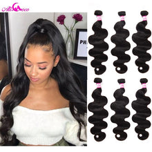Load image into Gallery viewer, Ali Coco Brazilian Body Wave Hair Weave Bundles 100% Human Hair Bundles 1pc Non Remy Hair Extensions  3 or 4 Bundles Can Buy