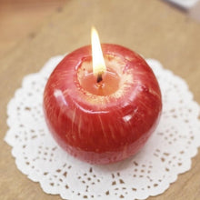 Load image into Gallery viewer, Newly Home Red Apple Shape Fruit Scented Candle Gift Wedding Decoration Valentine&#39;s Day Christmas Candle Lamp  MK