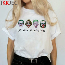 Load image into Gallery viewer, Joker Harajuku Joaquin Phoenix T Shirt Women Horror Hot Movie Ullzang T-shirt 90s Graphic Funny Tshirt Streetwear Top Tee Female