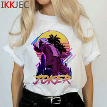 Load image into Gallery viewer, Joker Harajuku Joaquin Phoenix T Shirt Women Horror Hot Movie Ullzang T-shirt 90s Graphic Funny Tshirt Streetwear Top Tee Female