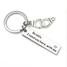 Load image into Gallery viewer, Custom Keyring Engraved Thank for All The Orgasms I Love You Key Ring Couple Keychain Jewelry Gifts Give To My Boyfriend Husband