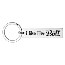 Load image into Gallery viewer, Custom Keyring Engraved Thank for All The Orgasms I Love You Key Ring Couple Keychain Jewelry Gifts Give To My Boyfriend Husband