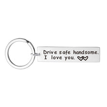 Load image into Gallery viewer, Custom Keyring Engraved Thank for All The Orgasms I Love You Key Ring Couple Keychain Jewelry Gifts Give To My Boyfriend Husband