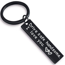 Load image into Gallery viewer, Custom Keyring Engraved Thank for All The Orgasms I Love You Key Ring Couple Keychain Jewelry Gifts Give To My Boyfriend Husband