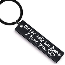 Load image into Gallery viewer, Custom Keyring Engraved Thank for All The Orgasms I Love You Key Ring Couple Keychain Jewelry Gifts Give To My Boyfriend Husband