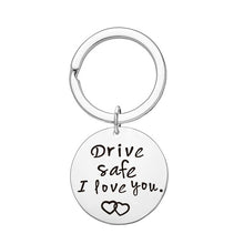 Load image into Gallery viewer, Custom Keyring Engraved Thank for All The Orgasms I Love You Key Ring Couple Keychain Jewelry Gifts Give To My Boyfriend Husband