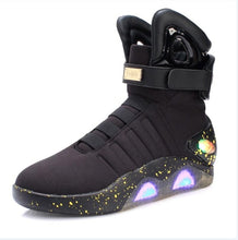 Load image into Gallery viewer, 7ipupas New Men Boots USB Rechargeable Glowing Sneaker air mag Boots for Man Women Party Shoes Back to Future Boots
