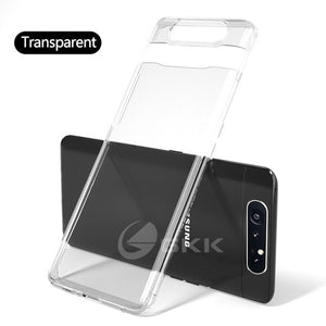 GKK Luxury Transparent Plating Case For Samsung Galaxy A80 Case 360 Full Protection Perfect fit Cover For Samsung A80 case funda