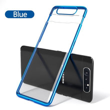 Load image into Gallery viewer, GKK Luxury Transparent Plating Case For Samsung Galaxy A80 Case 360 Full Protection Perfect fit Cover For Samsung A80 case funda