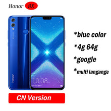 Load image into Gallery viewer, Honor 8X smartphone mobile phone 6.5&#39;&#39; full Screen OTA update Smartphone Mobile phone Android 8.1 Octa Core fingerprint ID