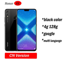 Load image into Gallery viewer, Honor 8X smartphone mobile phone 6.5&#39;&#39; full Screen OTA update Smartphone Mobile phone Android 8.1 Octa Core fingerprint ID