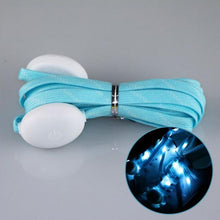 Load image into Gallery viewer, Colorful LED Sport Shoe Laces Luminous Shoelaces Glow Shoe Strings Round Flash Light Shoelaces No Tie Lazy Shoe Laces  #3