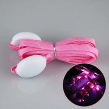 Load image into Gallery viewer, Colorful LED Sport Shoe Laces Luminous Shoelaces Glow Shoe Strings Round Flash Light Shoelaces No Tie Lazy Shoe Laces  #3