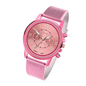 Relogio Feminino 2019 Famous Brand Luxury Watches Women Stainless Steel Band Analog Quartz Round Wrist Watch Female Clock Femme