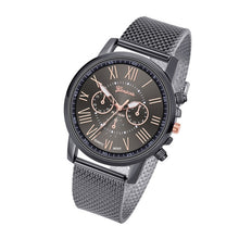 Load image into Gallery viewer, Relogio Feminino 2019 Famous Brand Luxury Watches Women Stainless Steel Band Analog Quartz Round Wrist Watch Female Clock Femme