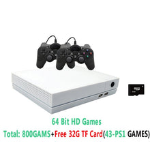 Load image into Gallery viewer, PS1 Video Game Console 64Bit 4K HD HDMI Output Retro 800 Classic Family Retro Games TV 32G XPRO joystick for gift xbox ones