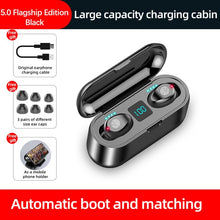 Load image into Gallery viewer, New F9 Wireless Headphones Bluetooth 5.0 Earphone TWS HIFI Mini In-ear Sports Running Headset Support iOS/Android Phones HD Call
