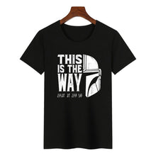 Load image into Gallery viewer, 2019 Women The Mandalorian Baby Yoda Star Wars Print T-Shirt Harajuku Graphic Tees Tshirts Female Summer T-shirt  Women Tops