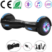 Load image into Gallery viewer, 6.5 Inch Self-Balancing Scooters Cheap LED Electric Scooters Two Wheels Balance Skateboard Hoverboard Bluetooth+Remote Key+Bag