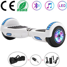 Load image into Gallery viewer, 6.5 Inch Self-Balancing Scooters Cheap LED Electric Scooters Two Wheels Balance Skateboard Hoverboard Bluetooth+Remote Key+Bag