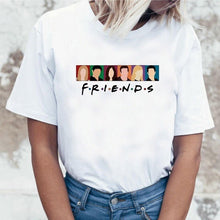 Load image into Gallery viewer, Harujuku Kawaii Friends Tv TShirt Women Korean Style Fashion T-shirt Ulzzang 90s Graphic Friends Tv Show T Shirt Top Tees Female