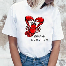 Load image into Gallery viewer, Harujuku Kawaii Friends Tv TShirt Women Korean Style Fashion T-shirt Ulzzang 90s Graphic Friends Tv Show T Shirt Top Tees Female