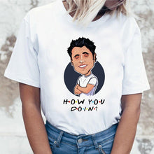 Load image into Gallery viewer, Harujuku Kawaii Friends Tv TShirt Women Korean Style Fashion T-shirt Ulzzang 90s Graphic Friends Tv Show T Shirt Top Tees Female