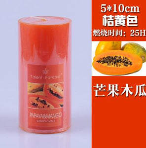 Cylindrical Aromatherapy Smokeless Candle Romantic Scented candles Fragrance Aroma Air Cleaner Wedding Birthday gift