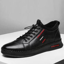 Load image into Gallery viewer, Men&#39;s PU Leather Business Casual Shoes for Man Outdoor Breathable Sneakers Male Fashion Loafers Walking Footwear Tenis Feminino