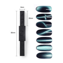 Load image into Gallery viewer, Magnetic Stick Nail Tools for 3D Cat Eye Gel Polish Magnetic Pen Strong Magic DIY Phantom Effect DIY Magnetic Board