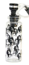 Load image into Gallery viewer, Glass Water Pipe Mini Smoking Pipe with PVC Tubes Cigarette Holder Many Color to Choose Hand Portable Mini Shisha Hookah