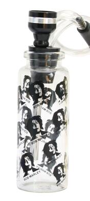 Glass Water Pipe Mini Smoking Pipe with PVC Tubes Cigarette Holder Many Color to Choose Hand Portable Mini Shisha Hookah