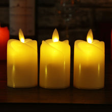 Load image into Gallery viewer, 3pcs/lot Led Flameless Candle Plastic Simulated flame LED Birthday Candle Lights Christmas Wedding Party Home Decoration