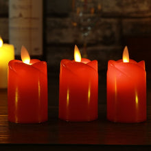 Load image into Gallery viewer, 3pcs/lot Led Flameless Candle Plastic Simulated flame LED Birthday Candle Lights Christmas Wedding Party Home Decoration
