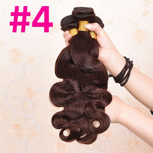 Ali Coco Brazilian Body Wave Hair Weave Bundles 100% Human Hair Bundles 1pc Non Remy Hair Extensions  3 or 4 Bundles Can Buy