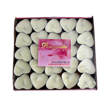 Load image into Gallery viewer, New 50pcs Romantic Heart Shape Wedding Party Birthday Fragrance Scented Candles Decor Gifts New Year Decorations