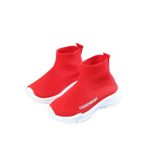 Load image into Gallery viewer, Children Shoes Boy Girls Flat Shoes For Running Boys Casual Shoes Outdoor Anti-Slippery Flat Kids Socks Shoes 1-6T