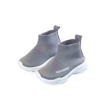 Load image into Gallery viewer, Children Shoes Boy Girls Flat Shoes For Running Boys Casual Shoes Outdoor Anti-Slippery Flat Kids Socks Shoes 1-6T